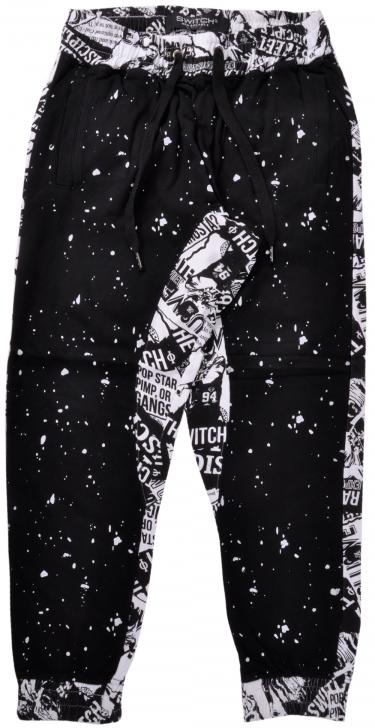 paint splatter joggers