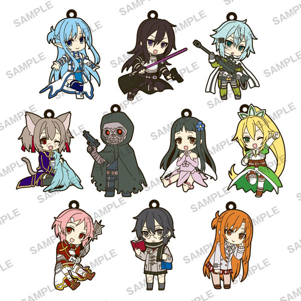 sword art online 2 trading rubber strap e otaku e オタク
