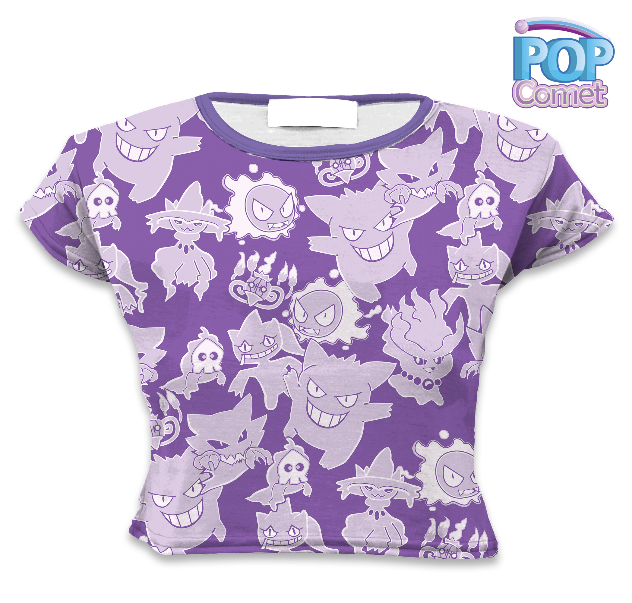 ghost pokemon crop top