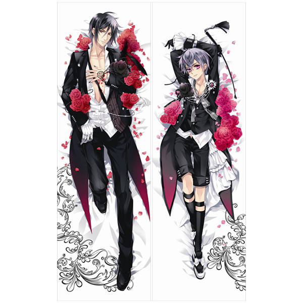 Body Pillow Black Butler Sebastian Michaelis Male Dakimakura Anime