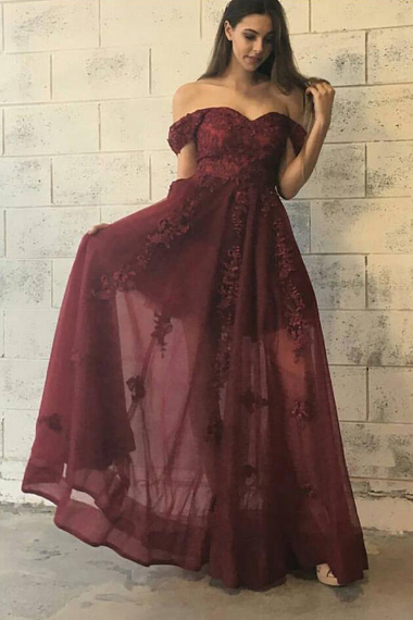 burgundy special occasion dress