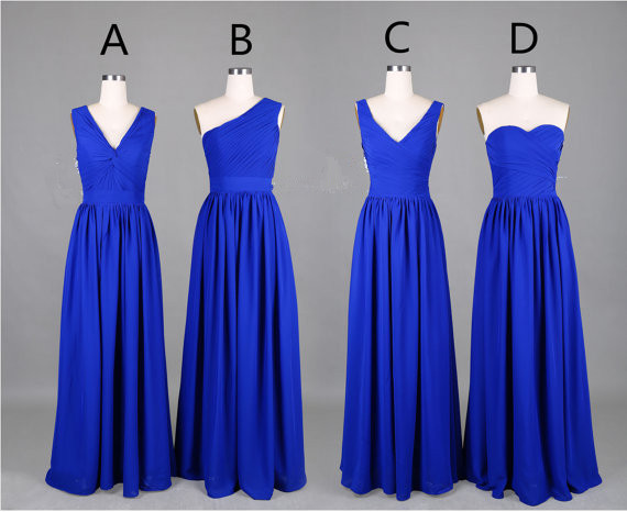 royal blue bridesmaid dresses near me