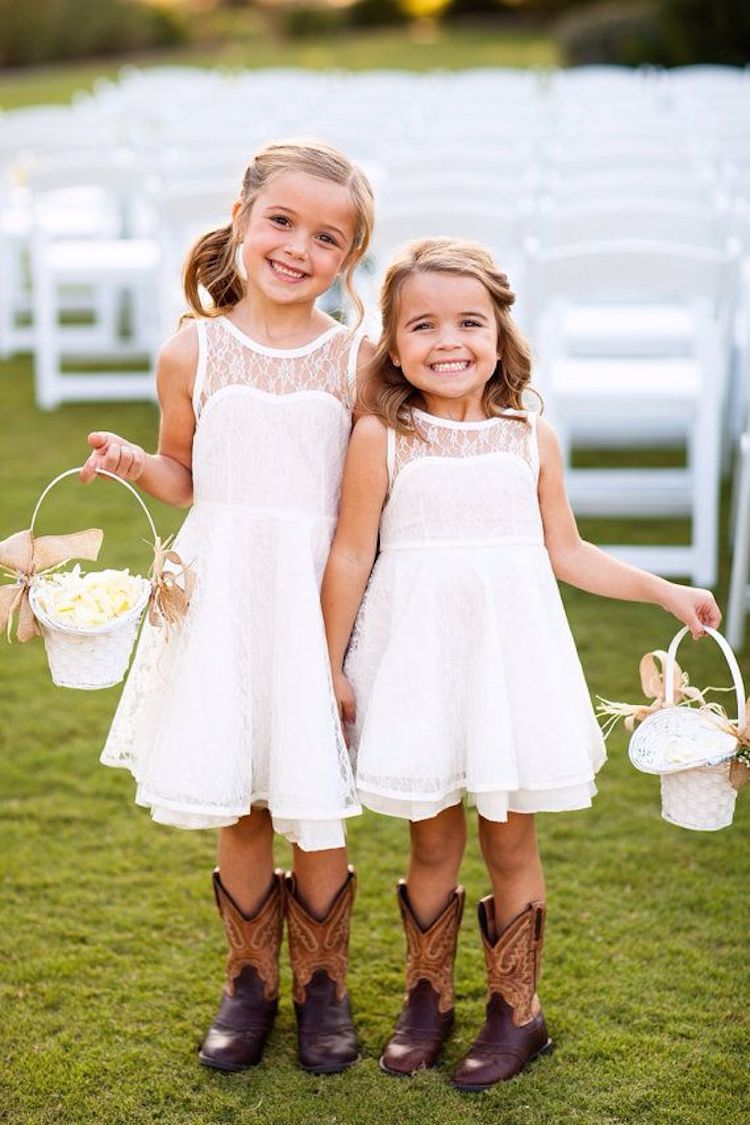 backless flower girl dress
