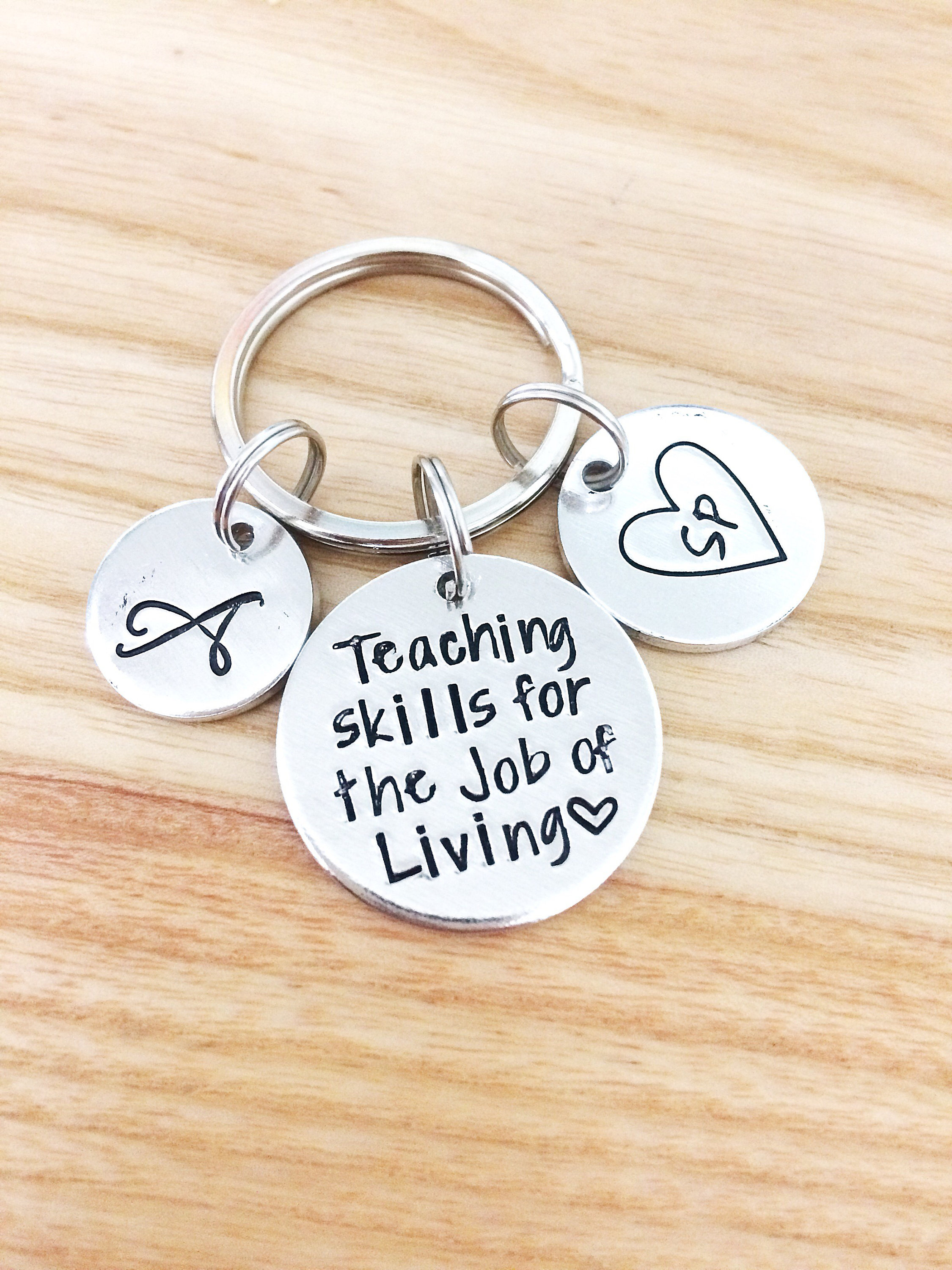 Speech Therapist Personalised Keep Calm Keyring