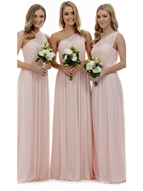 Blush Bridesmaid Dresses