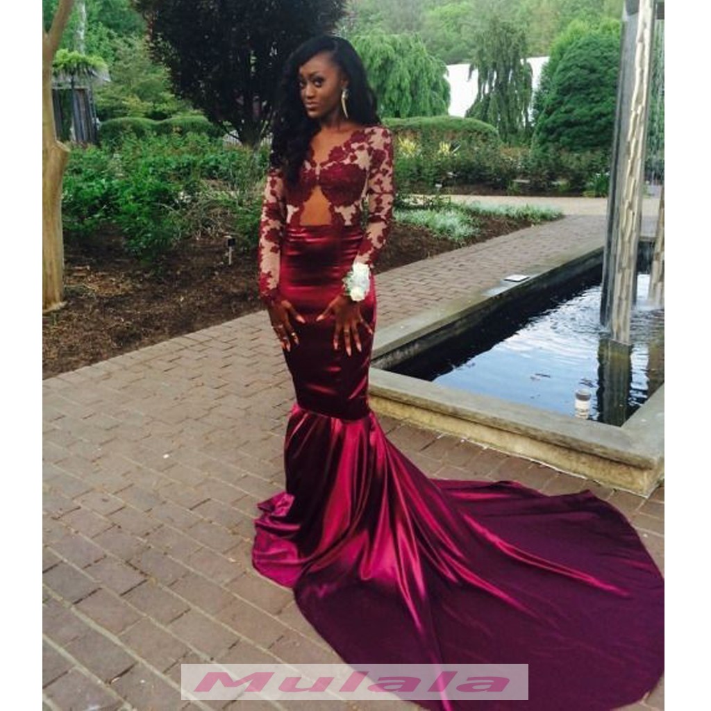 long sleeve prom dresses 2018