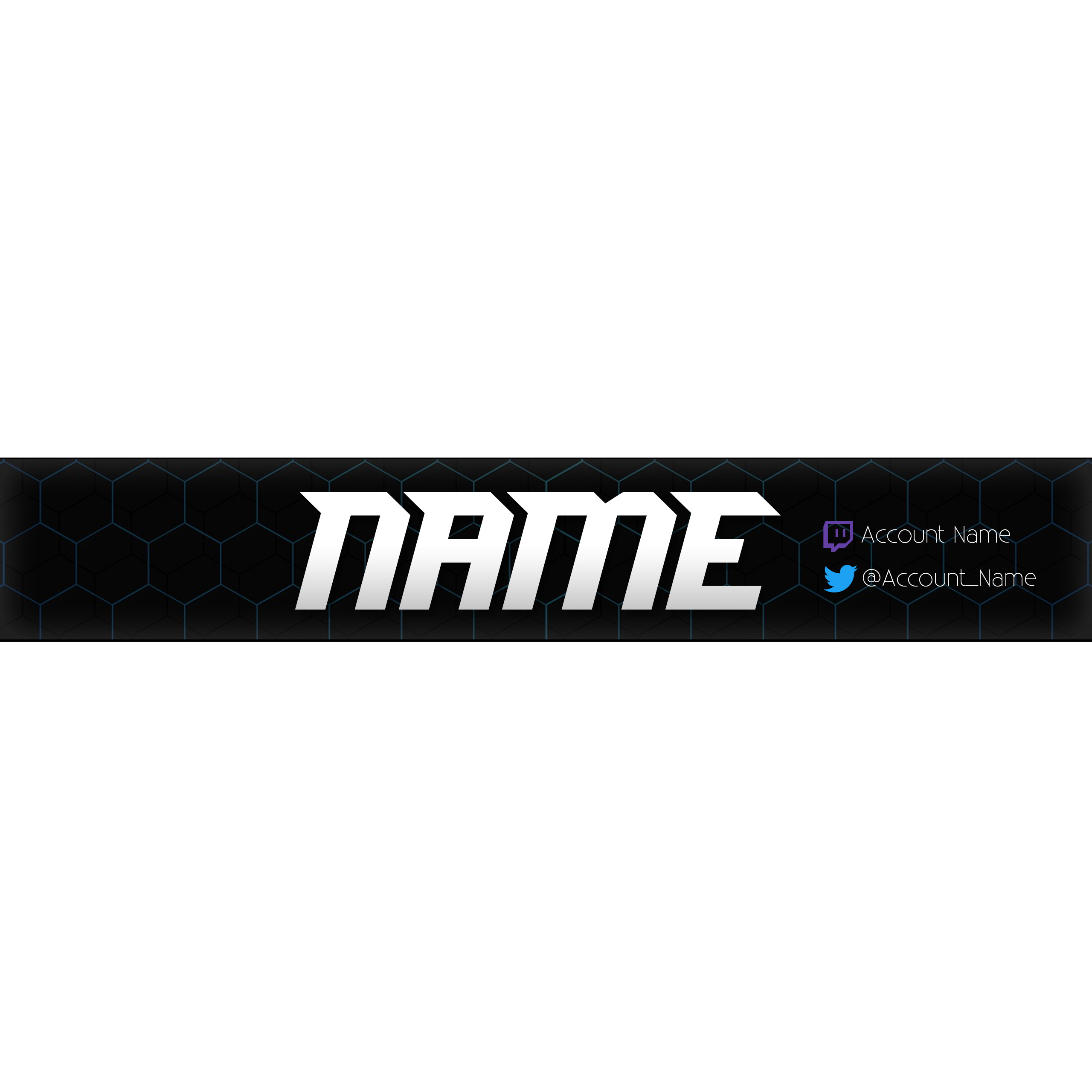 Youtube Banners Template