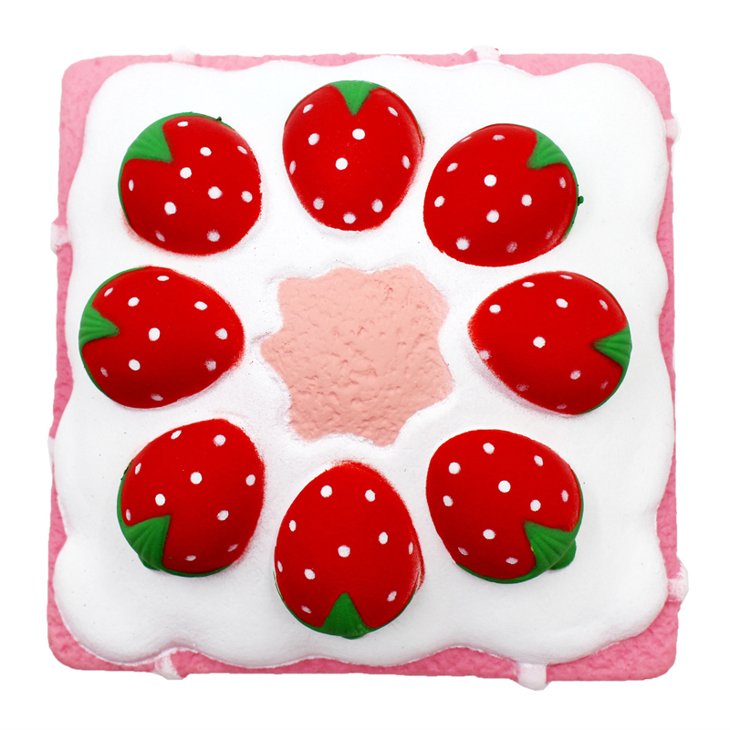 pink strawberry squishy