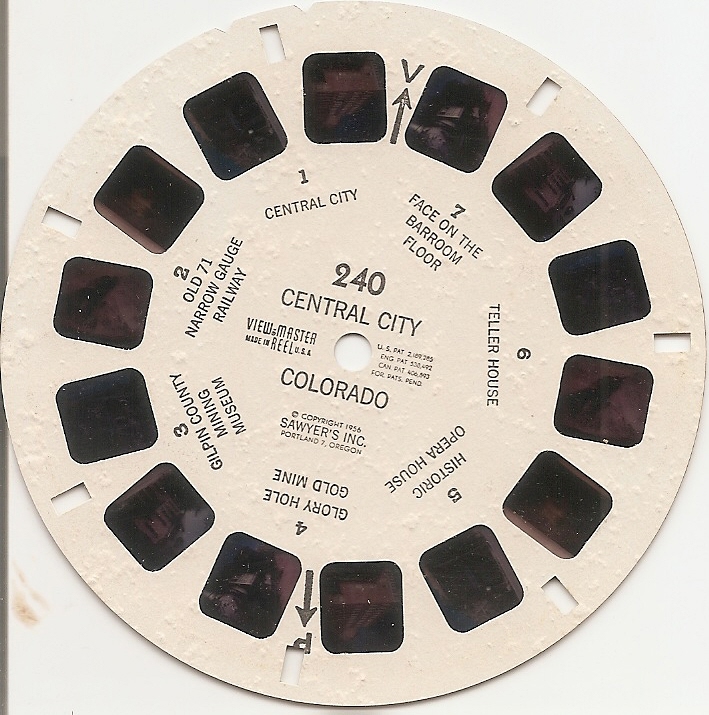 Viewmaster Trading Post 3d 240 Central City Single Issue