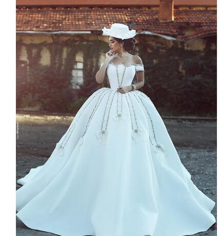 Victorian Wedding Dresses Off White