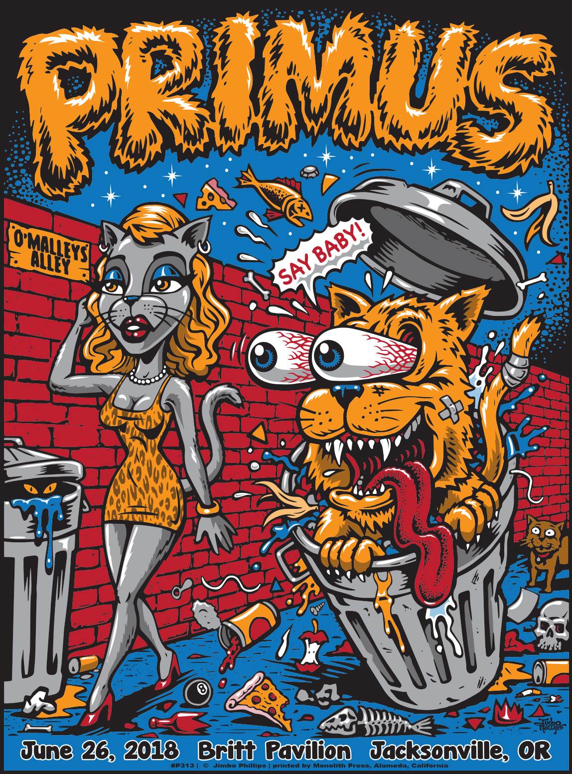primus or 18x24 screenprinted