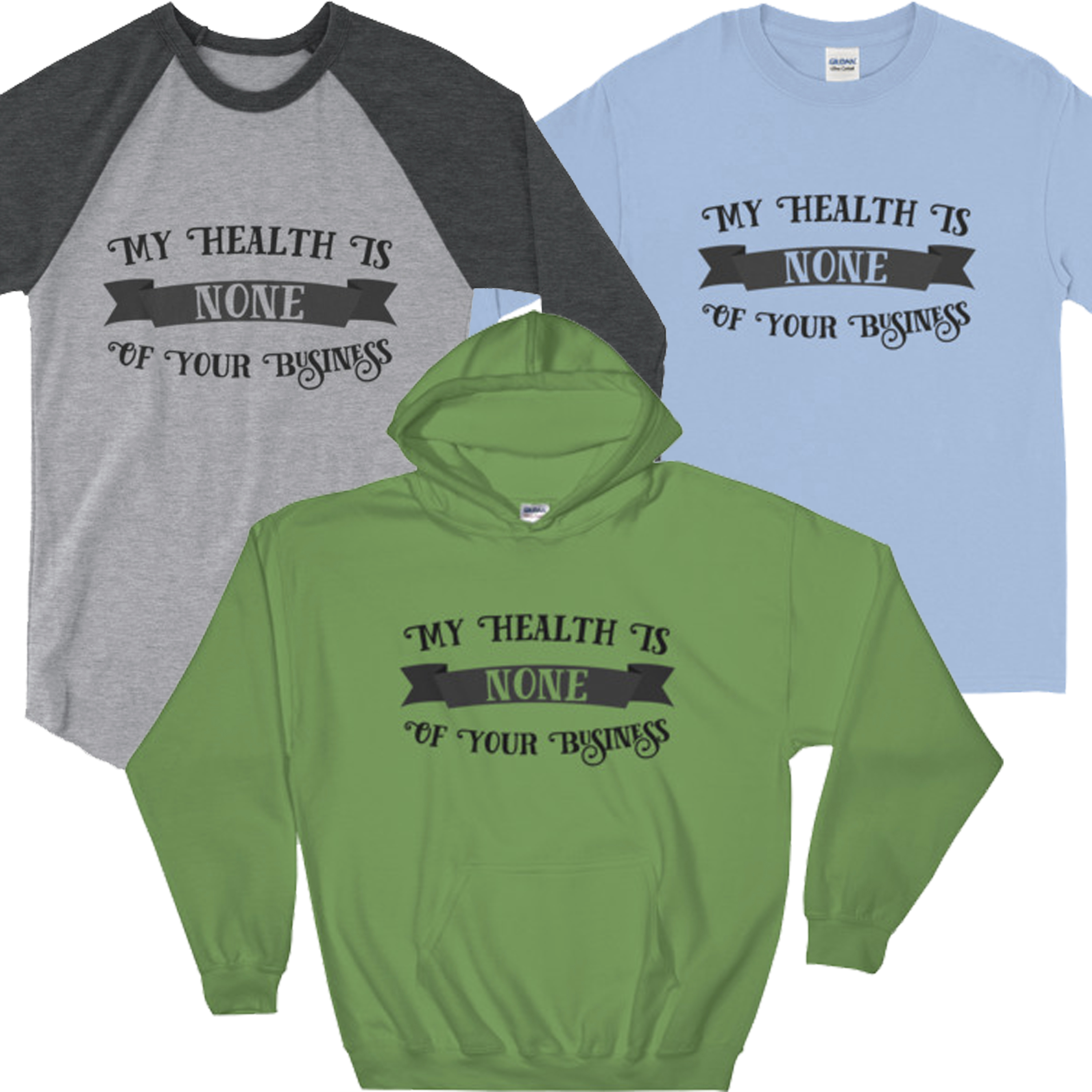 Health Long Sleeves & Hoodies (to 5x) · PrettySick Supply Shop · Online ...