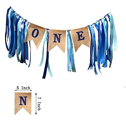 Sllyfo 1st Birthday Decorations Baby Boy S First Birthday Banner