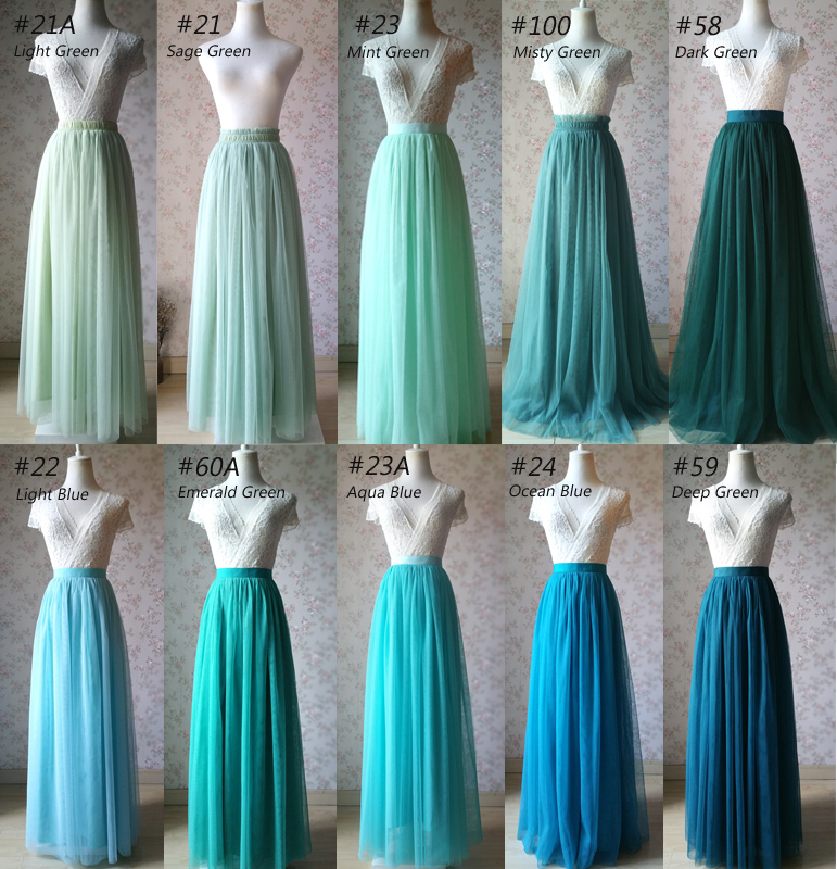 sage green maxi skirt