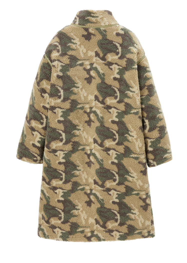 borg maxi coat