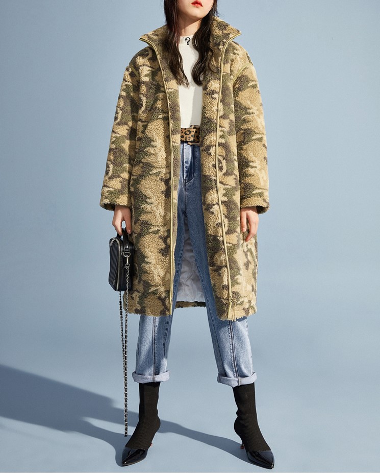 borg maxi coat