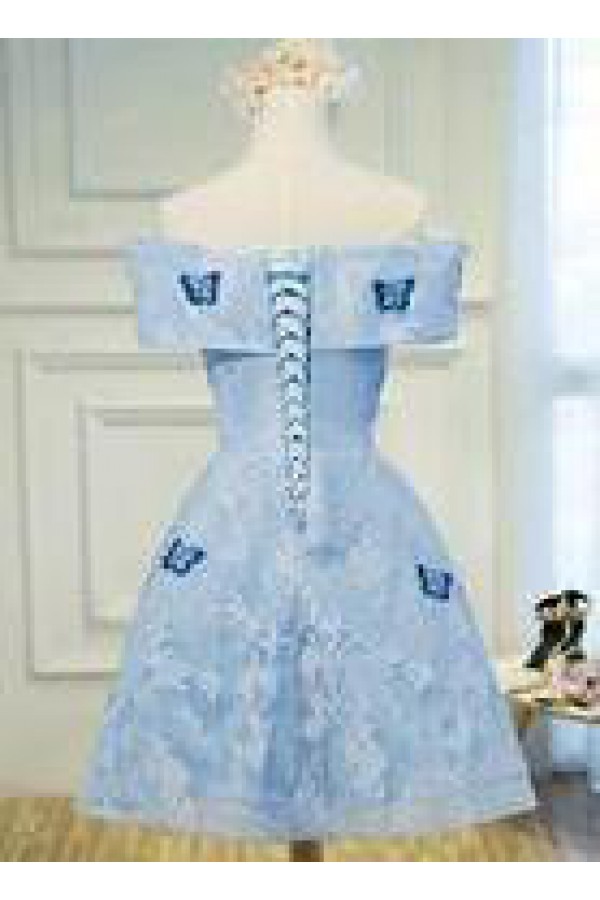 butterfly homecoming dress