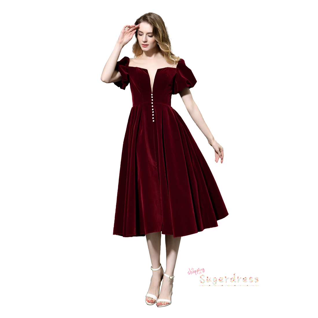 snow white formal dress