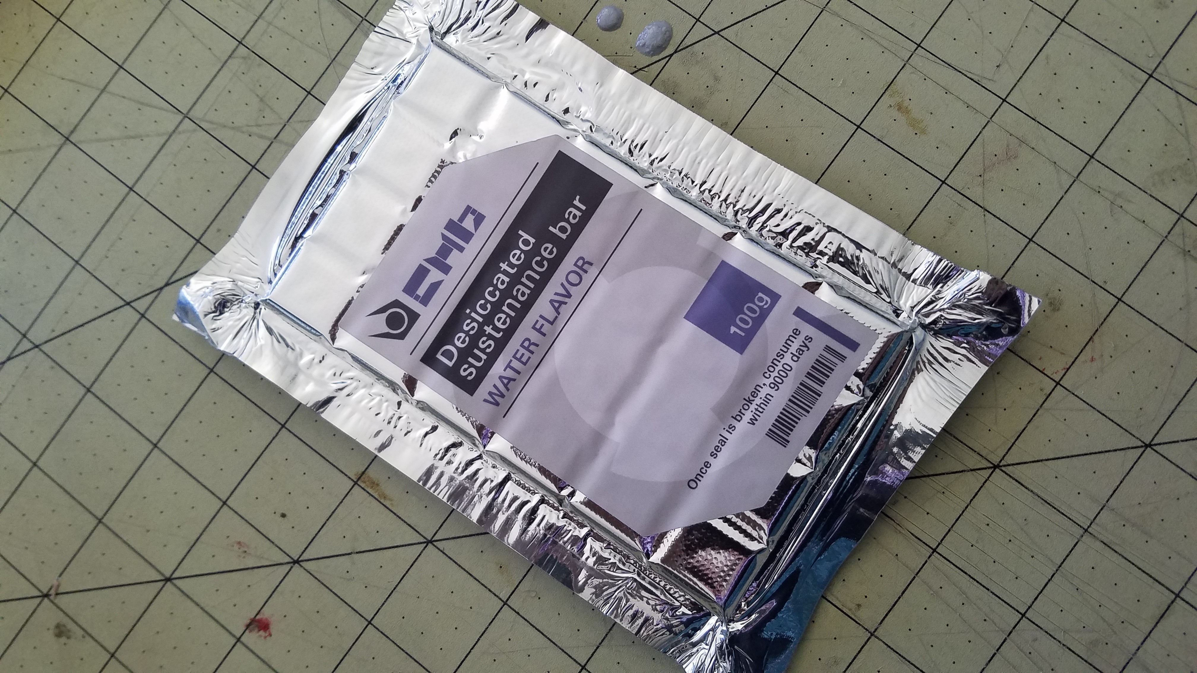 Desiccated Sustenance Bar HalfLife Alyx prop on Storenvy