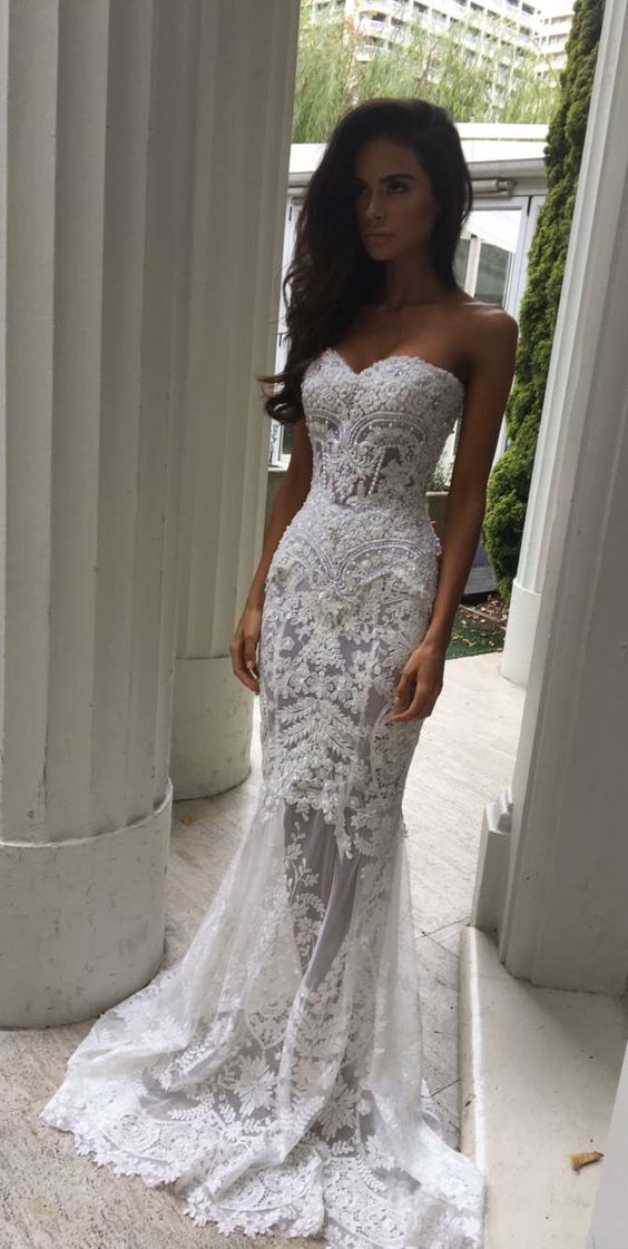 mexican lace wedding dress