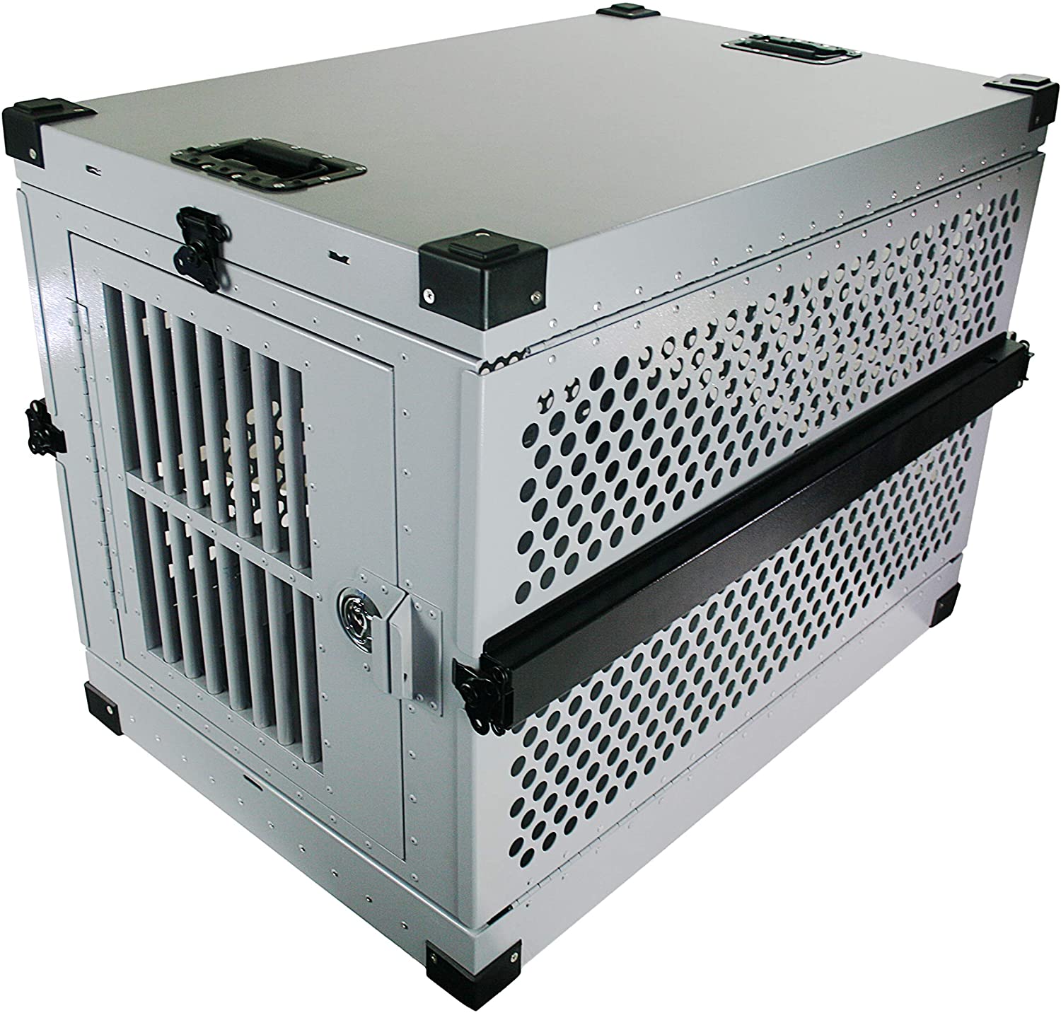 dog cage aluminum
