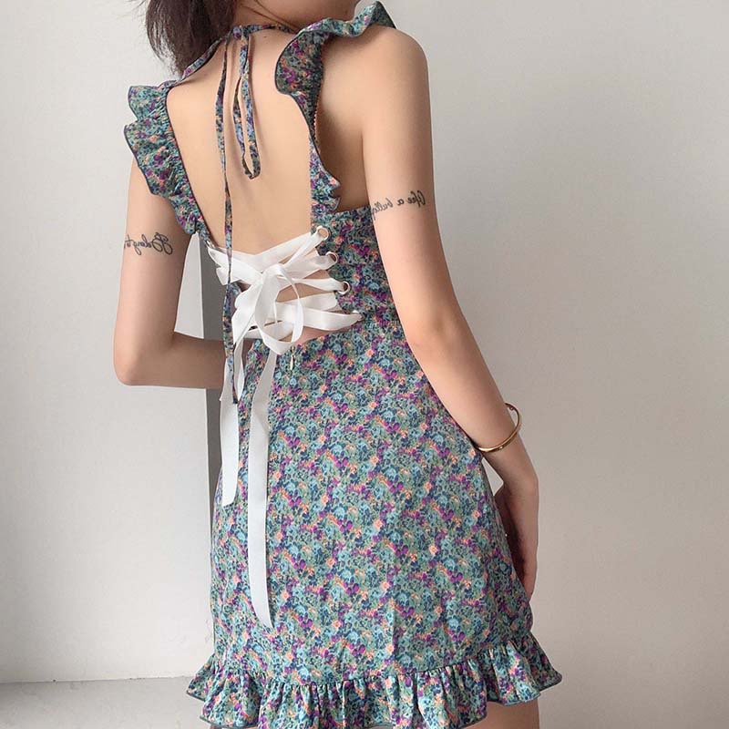 tie back summer dress