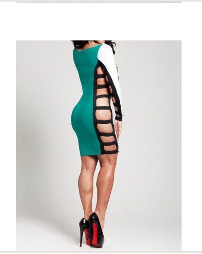 side cut out dresses