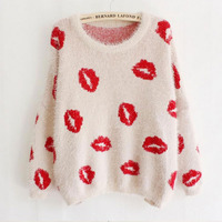 Moahair Lips Sweater - 4 Colors Â· UpBeatFashion Â· Online Store Powered by Storenvy